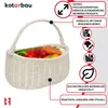 KOTARBAU® Weidenkorb Einkaufskorb geflochten 440 x 280 mm Produktbild-Vorschau 5