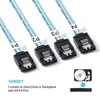 P56C Mini SAS SFF-8643 auf 4x SATA 7-Pin Splitter Kabel – Produktbild-Vorschau 5