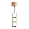 Opviq, AYD-3466, Stehlampe aus Holz, 100 % Stoff, Beige, 21 Produktbild-Vorschau 4