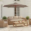 home24 Sonnenschirm - Grau Produktbild-Vorschau 3