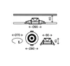 Briloner 7280-034 LED Einbauleuchten Set 3x5W Silber Produktbild-Vorschau 6