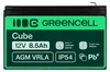 Batería sellada de plomo-ácido Green Cell USV, 8,5 Ah Vista previa de la imagen del producto 5