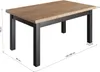 Furneo | Esstisch Ausziehbarer HERMES - 80x140/180 cm - Produktbild-Vorschau 5