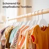 Praknu Kinderkleiderbügel Holz - 10 stück - Natur  Produktbild-Vorschau 3