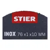 STIER Trennscheibe Edelstahl/Inox 76 x 1 x 10 gerade 10 Stk Produktbild-Vorschau 5