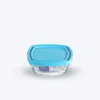 Freshbox - Boite de conservation carrée couvercle bleu 30cl Voir les images du produit 3