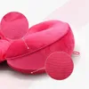 Close-up view of a pink orthopedic cushion, highlighting its texture and material. Produktbild-Vorschau