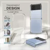 Custodia per Samsung Galaxy Z Flip4 Clear Anti-Scratch Hard Anteprima dell’immagine prodotto 3