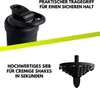 Edelstahl Protein Shaker 900ml mit Sieb für cremige Protein Produktbild-Vorschau 5