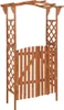 vidaXL pergola s bránou 116x40x204 cm masívne jedľové drevo Náhľad obrázku produktu 6