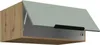 LUNARA Tiefhaubenunterschrank – Breite 80 cm, grün/Eiche Produktbild-Vorschau 2