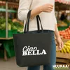 Huuraa Filzshopper Ciao Bella Italien 22 Liter Charcoal Produktbild-Vorschau 2