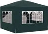vidaXL Tenda per feste 3x3 m verde Anteprima dell’immagine prodotto 5