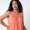 Sommer Top Damen Trägertop mit Gummibund 38 40 42 44 46 48 Produktbild-Vorschau 3