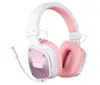 SADES Dpower SA-722 Gaming Headset, weiß/pink, 3,5 mm Produktbild-Vorschau 2