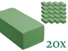 24x mousse florale rectangle mouillé 20 x 10 x 7 cm Voir les images du produit 2