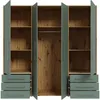 Armoire de chambre - MOKKARO -Reproduction Vert Sauge et Voir les images du produit 5