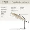 tectake® Sonnenschirm Ciccio Ø 350 cm mit Winddach Produktbild-Vorschau 5