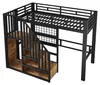 Letto a castello 90x200 cm con scaletta contenitore, Anteprima dell’immagine prodotto 16