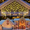 Pohádková světla venkovní napájení pro balkon LED ledový Náhled obrázku produktu 1