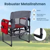 COSTWAY 1 campingstoel, opvouwbaar, inklapbaar tot 150 kg, Productafbeelding-voorbeeld 5