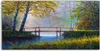 Coloray Canvas 120x60  Wandbild Leinwand Bilder Brücke über Produktbild-Vorschau 1