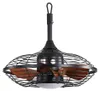 AIORBER Deckenventilator, Stangenmontage, mit 18W LED & Produktbild-Vorschau 2