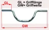 ergotec 18455001 Kierownica ze stali diamentowej, Ø 25,4 Podgląd zdjęcia produktu 2