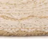 Teppich Jute Geflochten Bedruckt 150 cm Rund Produktbild-Vorschau 3