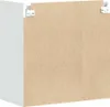 Hochwertig Küchen-Hängeschrank mit Glastür Kalmar Weiß Produktbild-Vorschau 9