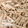 300x mini klipy - veľkosť 25 mm Mini klipy na oblečenie Náhľad obrázku produktu 3