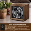 Dřevěný natahovač hodinek Olvy pro automatické hodinky, Náhled obrázku produktu 3
