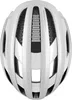 A white bicycle helmet viewed from the top. Anteprima dell’immagine prodotto