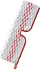 A white mop head with red stitching and a red border, presented on a white background. Produktbild-Vorschau