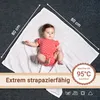 ZOLLNER 10er Set Musselin Spucktücher in 80x80 cm aus Produktbild-Vorschau 5