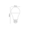 Klasyczna żarówka LED 10W E27 12-24V 3000K Podgląd zdjęcia produktu 2