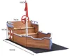 Sandkasten BUDDY Holzsandkasten Piratenschiff aus Holz Produktbild-Vorschau 4