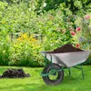 Roue de brouette Relaxdays, 4.80 4.00-8, pneumatique, Voir les images du produit 2