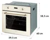 KlarsteinElizabeth, vestavná trouba, retro design, 6 Náhled obrázku produktu 8