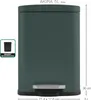 Spirella Treteimer Venedig - dunkelgrun - Metall - 21 x 30 Produktbild-Vorschau 5