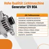 Alternator 80A do Citroena C1, Peugeota 107, Toyoty Aygo Podgląd zdjęcia produktu 9