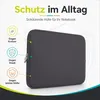 15 Zoll Laptop Tasche Notebooktasche Grau Notebook Produktbild-Vorschau 9