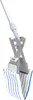 A close-up view of a mop head and handle assembly, isolated on a white background. Voir les images du produit