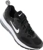 A black Nike Air Max Genome GS shoe with white accents, shown from a side-angle. Podgląd zdjęcia produktu