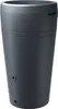 A dark gray rain barrel is shown against a white background. Náhled obrázku produktu