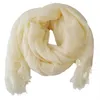 Niklarson Schal Tuch creme 190x100cm Damen Poncho Stola Produktbild-Vorschau 4