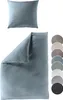 liebling - Satin Bettwäsche, jeans blau, 1 x Bettbezug 155 Produktbild-Vorschau 1