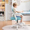 HOFFREE Ergonomischer Kinder Schreibtischstuhl Blau, Produktbild-Vorschau 4