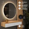 Planetmöbel AMYRA Konsolentisch 100 cm in Gold Eiche / Weiß Produktbild-Vorschau 4