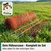 Siatka dla drobiu Agrarzone 50 m x 106 cm, podwójne ostrze, Podgląd zdjęcia produktu 6
